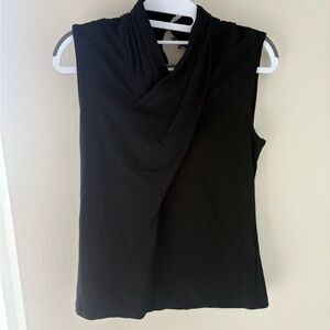 Anthropologie Black Sleeveless Blouse